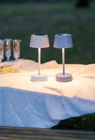 Solei Solcellslampa 26,5 cm - varmbeige - Trädgård & spabad - Utemiljö - Altan & terrass - Altanbelysning