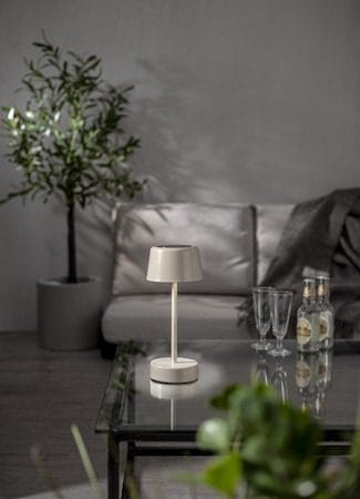 Solei Solcellslampa 26,5 cm - varmbeige - Trädgård & spabad - Utemiljö - Altan & terrass - Altanbelysning