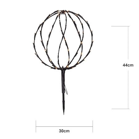 Sphere Utomhusdekoration belysning 30 cm - Svart - Trädgård & spabad - Utemiljö - Altan & terrass - Altanbelysning