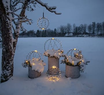 Sphere Utomhusdekoration belysning 30 cm - Svart - Trädgård & spabad - Utemiljö - Altan & terrass - Altanbelysning