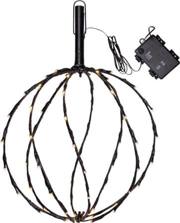 Sphere Utomhusdekoration belysning 30 cm - Svart - Trädgård & spabad - Utemiljö - Altan & terrass - Altanbelysning