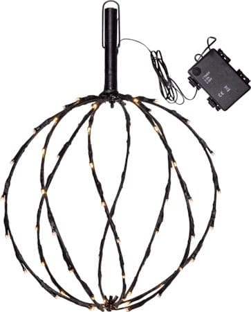 Sphere Utomhusdekoration belysning 30 cm - Svart - Trädgård & spabad - Utemiljö - Altan & terrass - Altanbelysning