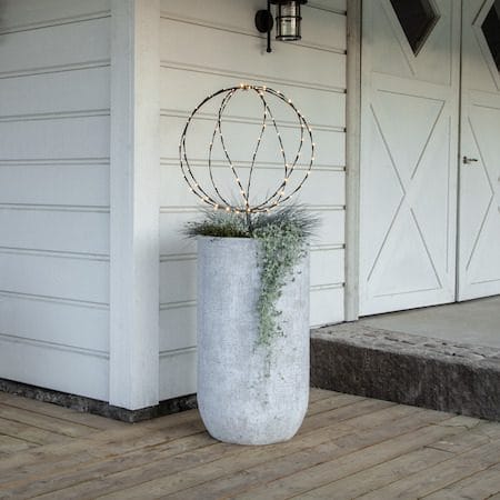 Sphere Utomhusdekoration belysning 50 cm - svart - Trädgård & spabad - Utemiljö - Altan & terrass - Altanbelysning