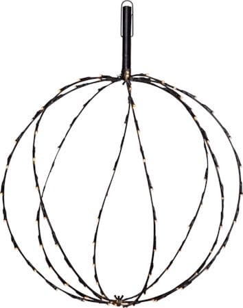 Sphere Utomhusdekoration belysning 50 cm - svart - Trädgård & spabad - Utemiljö - Altan & terrass - Altanbelysning