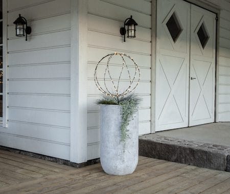 Sphere Utomhusdekoration belysning 50 cm - svart - Trädgård & spabad - Utemiljö - Altan & terrass - Altanbelysning