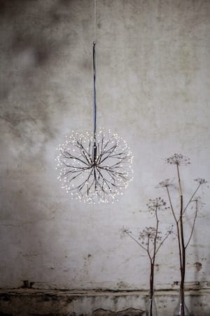 Stardust Hängande dekoration belysning 40 cm - Svart - Trädgård & spabad - Utemiljö - Altan & terrass - Altanbelysning