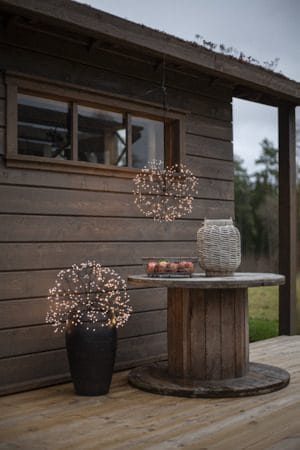 Stardust Hängande dekoration belysning 40 cm - Svart - Trädgård & spabad - Utemiljö - Altan & terrass - Altanbelysning