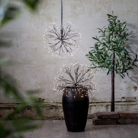 Stardust Hängande dekoration belysning 48 cm - Svart - Trädgård & spabad - Utemiljö - Altan & terrass - Altanbelysning