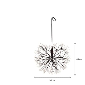 Stardust Hängande dekoration belysning 48 cm - Svart - Trädgård & spabad - Utemiljö - Altan & terrass - Altanbelysning