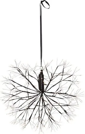 Stardust Hängande dekoration belysning 48 cm, Svart