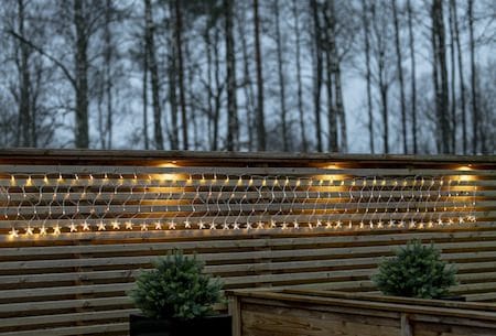 Starnet Ljusnät 480 cm - Transparent - Trädgård & spabad - Utemiljö - Altan & terrass - Altanbelysning
