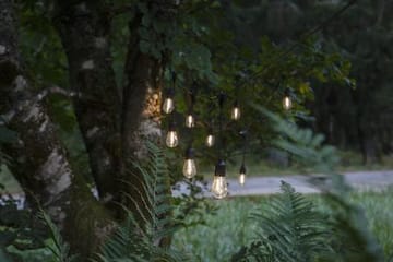 String Light Ljusslinga - transparent och svart - Trädgård & spabad - Utemiljö - Altan & terrass - Altanbelysning