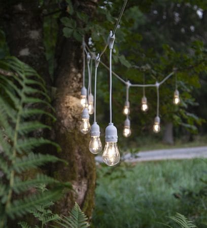 String Light Ljusslinga - transparent - Trädgård & spabad - Utemiljö - Altan & terrass - Altanbelysning