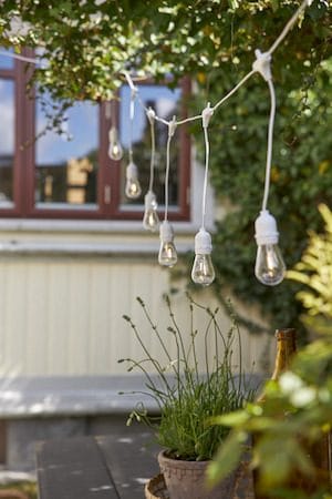 String Light Ljusslinga - transparent - Trädgård & spabad - Utemiljö - Altan & terrass - Altanbelysning