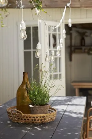String Light Ljusslinga - transparent - Trädgård & spabad - Utemiljö - Altan & terrass - Altanbelysning