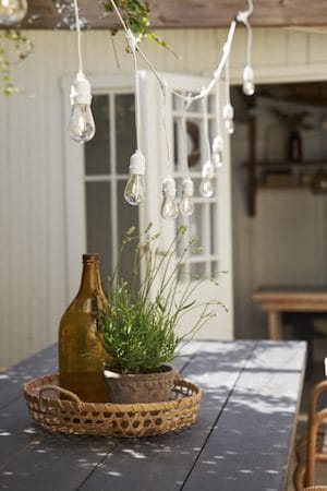 String Light Ljusslinga - transparent - Trädgård & spabad - Utemiljö - Altan & terrass - Altanbelysning