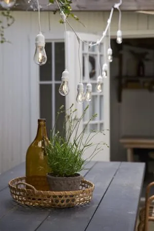 String Light Ljusslinga - transparent - Trädgård & spabad - Utemiljö - Altan & terrass - Altanbelysning