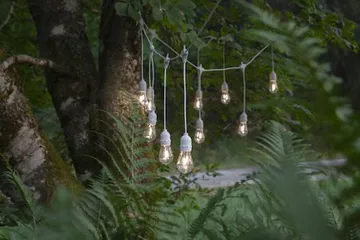 String Light Ljusslinga - transparent - Trädgård & spabad - Utemiljö - Altan & terrass - Altanbelysning