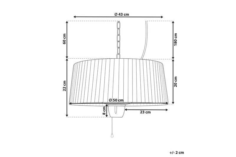 Terrassvärmare Ascea - Svart - Trädgård & spabad - Utemiljö - Altan & terrass - Altanvärme