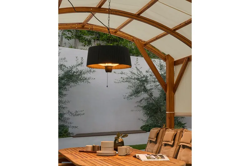 Terrassvärmare Ascea - Svart - Trädgård & spabad - Utemiljö - Altan & terrass - Altanvärme