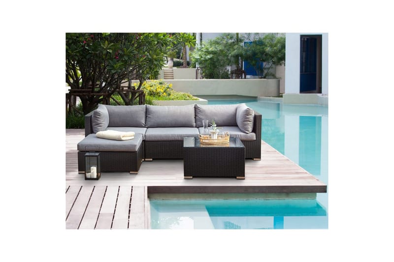 Trädgårdshörnsoffa Sano - Högervänd - Trädgård & spabad - Utemiljö - Altan & terrass - Altanmöbler