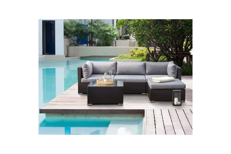 Trädgårdshörnsoffa Sano - Vänstervänd - Trädgård & spabad - Utemiljö - Altan & terrass - Altanmöbler