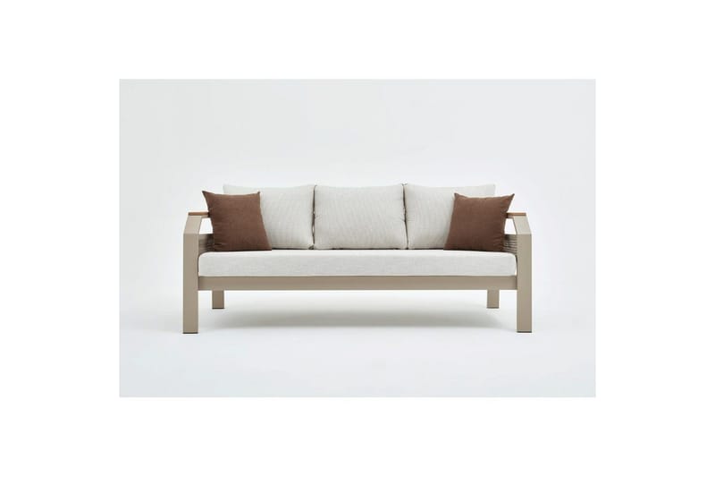 Trädgårdsloungeset Farra Beige - Beige - Trädgård & spabad - Utemiljö - Altan & terrass - Altanmöbler