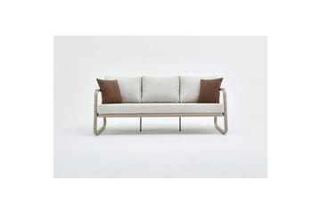 Trädgårdsloungeset Rio Beige - Beige - Utemöbler - Loungemöbler - Soffgrupp utomhus
