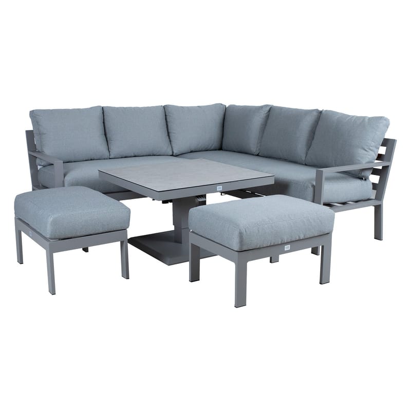 Trädgårdsmöbelgrupp Rio 4 delar - Gråbeige - Trädgård & spabad - Utemiljö - Altan & terrass - Altanmöbler