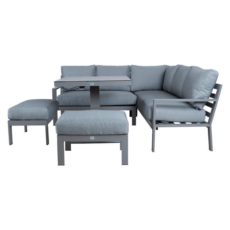 Trädgårdsmöbelgrupp Rio 4 delar - Gråbeige - Trädgård & spabad - Utemiljö - Altan & terrass - Altanmöbler