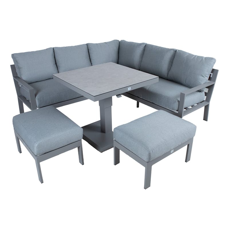 Trädgårdsmöbelgrupp Rio 4 delar - Gråbeige - Trädgård & spabad - Utemiljö - Altan & terrass - Altanmöbler