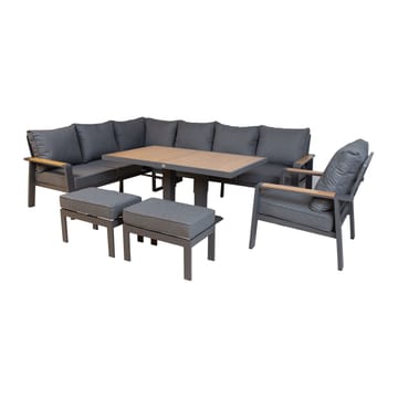 Trädgårdsmöbelset Telor - grå - Utemöbler - Loungemöbler - Soffgrupp utomhus