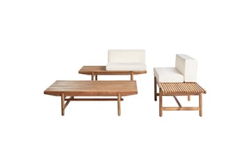 Trädgårdssoffgrupp 2-sits Giaveno - Utemöbler - Loungemöbler - Soffgrupp utomhus