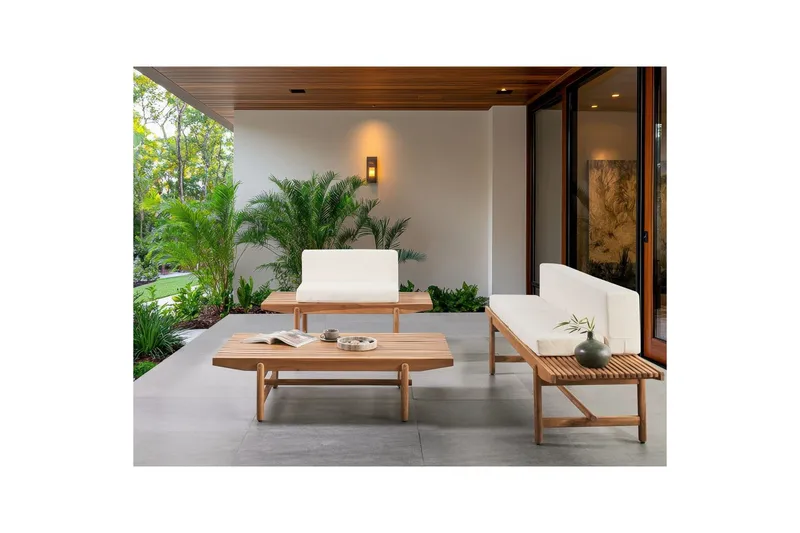 Trädgårdssoffgrupp 3-sits Giaveno - Trädgård & spabad - Utemiljö - Altan & terrass - Altanmöbler