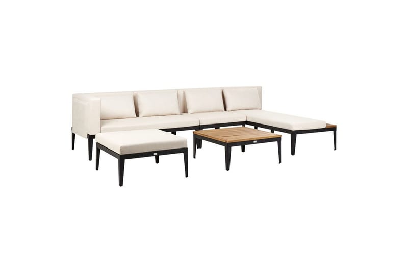 Trädgårdssoffgrupp med bord 4-sits Bracciano - Trädgård & spabad - Utemiljö - Altan & terrass - Altanmöbler