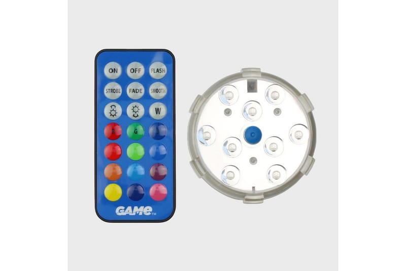 Undervattensbelysning Planet Pool LED RGB med Magnet och Fjärrkontroll - Trädgård & spabad - Utemiljö - Altan & terrass - Altanbelysning