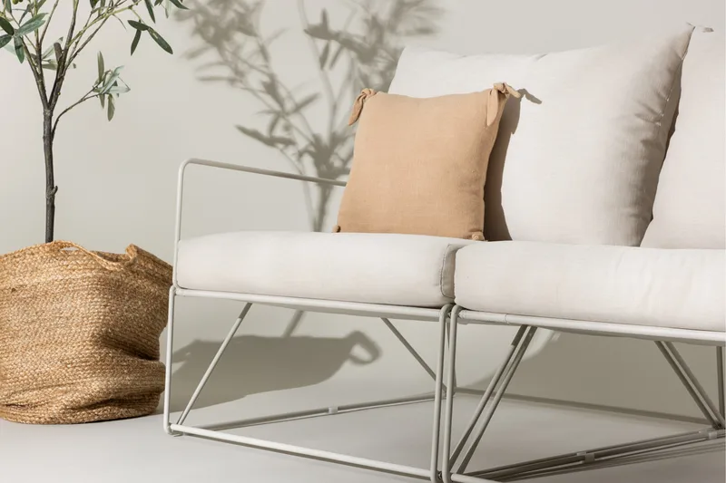 Usteryd 3 sits Loungesoffa - Beige - Utemöbler - Loungemöbler - Loungesoffa