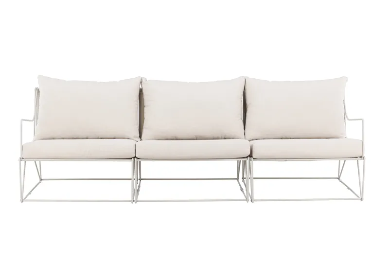 Usteryd 3 sits Loungesoffa - Beige - Utemöbler - Loungemöbler - Loungesoffa