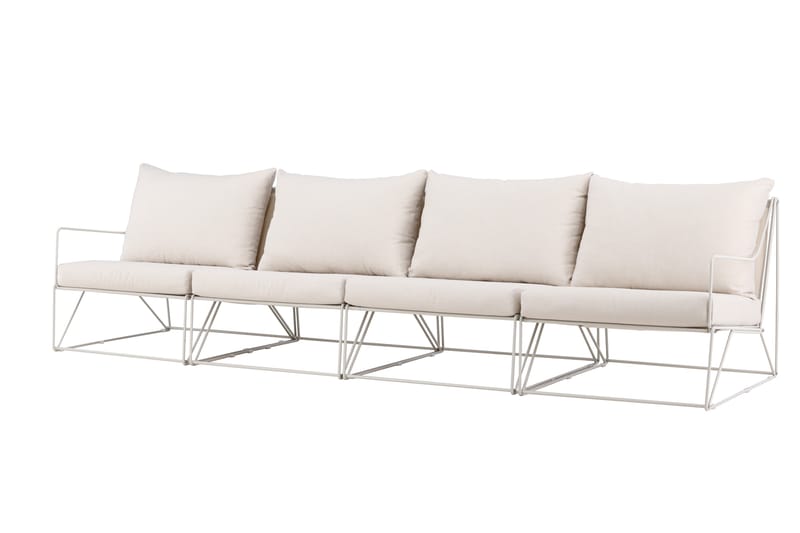 Usteryd 4 sits Loungesoffa - Beige - Loungesoffa - Utesoffa