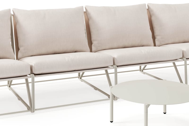 Usteryd Utesoffa 4-sits med Usteryd Soffbord - Beige - Trädgård & spabad - Utemiljö - Altan & terrass - Altanmöbler