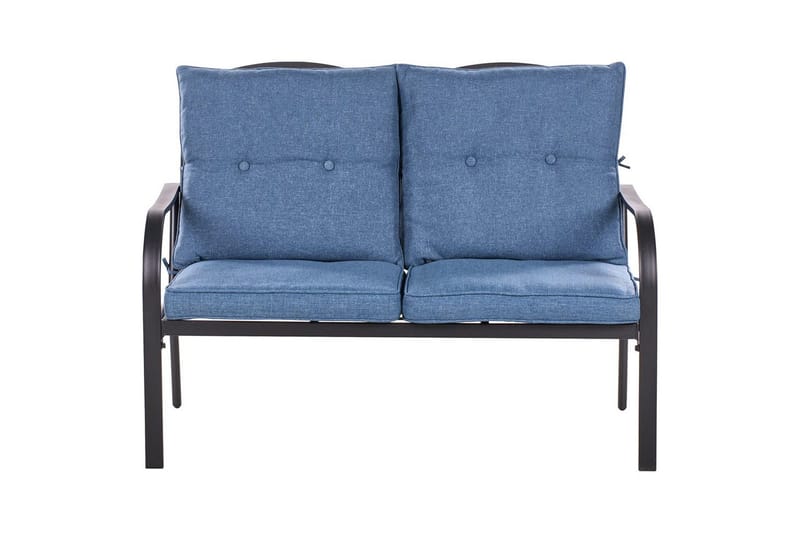 Utegrupp Mestrino - Blå, Svart - Trädgård & spabad - Utemiljö - Altan & terrass - Altanmöbler