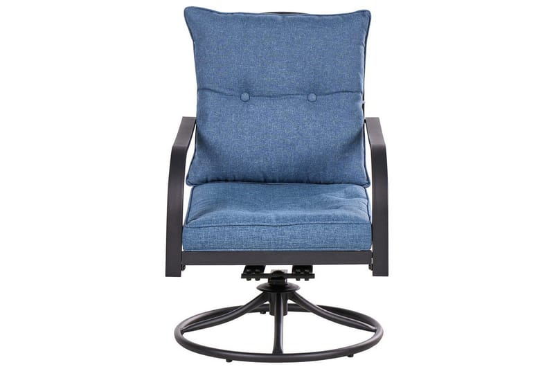 Utegrupp Mestrino - Blå, Svart - Trädgård & spabad - Utemiljö - Altan & terrass - Altanmöbler