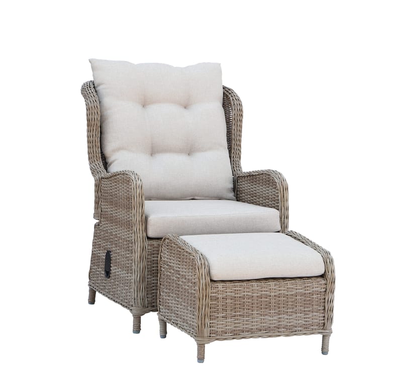 Utemöbelgrupp Orleans Lounge - beige - Trädgård & spabad - Utemiljö - Altan & terrass - Altanmöbler