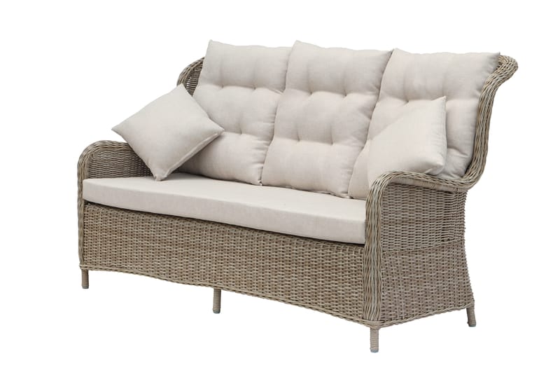 Utemöbelgrupp Orleans recliner-lounge - beige - Trädgård & spabad - Utemiljö - Altan & terrass - Altanmöbler