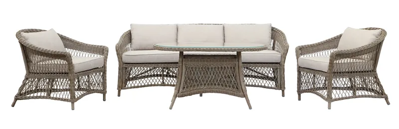 Utemöbelgrupp Provence Lounge, beige