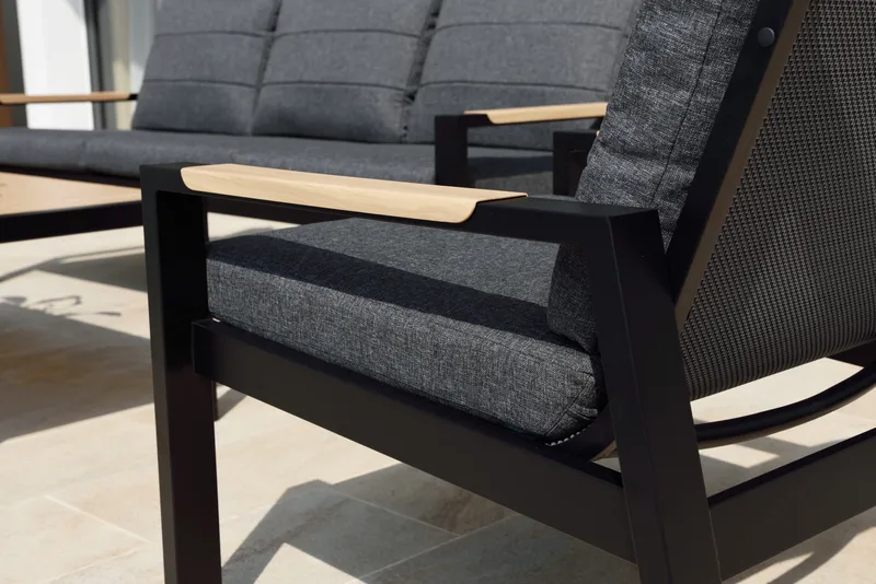 Utemöbelset Panama classic - svart - Trädgård & spabad - Utemiljö - Altan & terrass - Altanmöbler