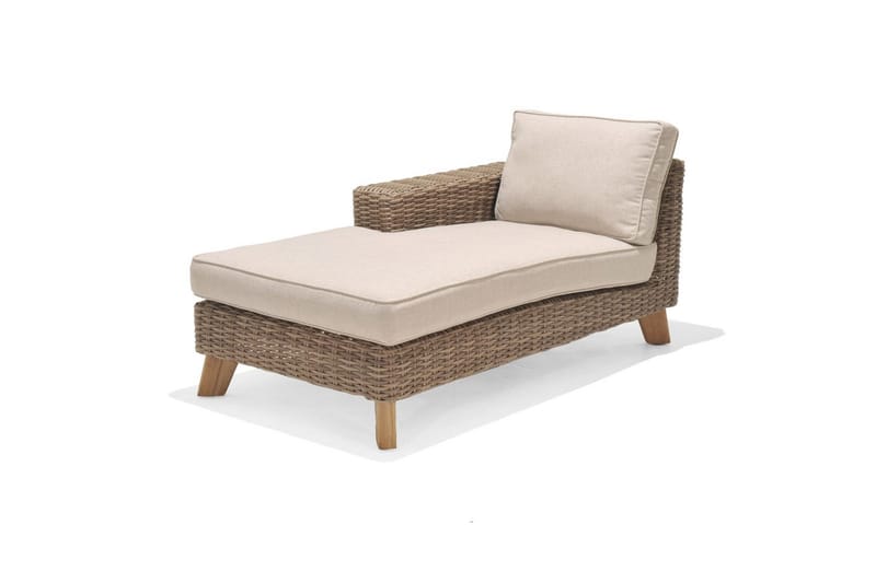 Utomhusmöbelgrupp Lifestyle Garden Bahamas 2-sits & schäslong höger soffbord 110 - Trädgård & spabad - Utemiljö - Altan & terrass - Altanmöbler