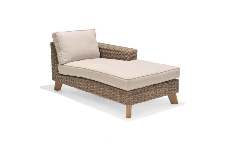 Utomhusmöbelgrupp Lifestyle Garden Bahamas 2-sits & schäslong vänster soffbord 110 - Trädgård & spabad - Utemiljö - Altan & terrass - Altanmöbler
