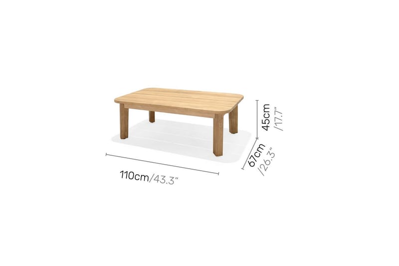 Utomhusmöbelgrupp Lifestyle Garden Bahamas 2 x 3-sits & soffbord 110 - Trädgård & spabad - Utemiljö - Altan & terrass - Altanmöbler