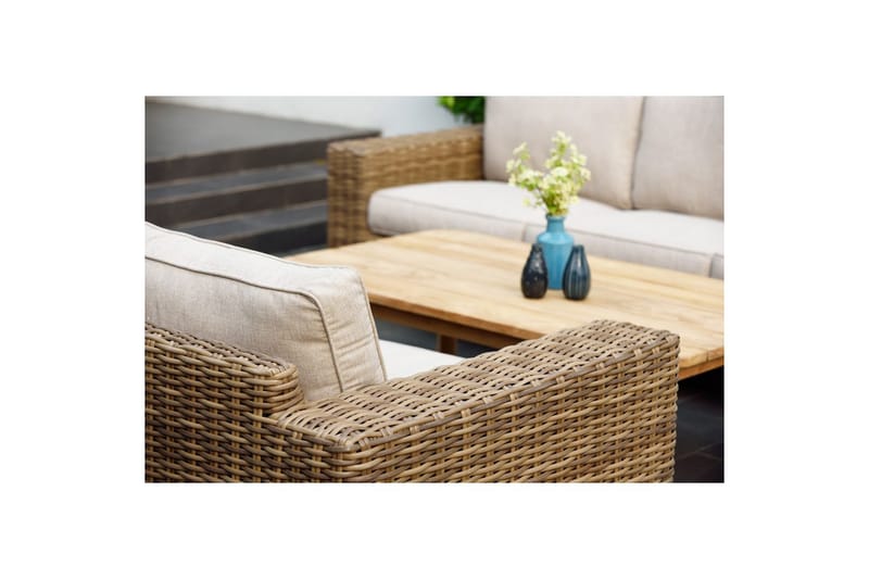 Utomhusmöbelgrupp Lifestyle Garden Bahamas 2 x 3-sits & soffbord 110 - Trädgård & spabad - Utemiljö - Altan & terrass - Altanmöbler